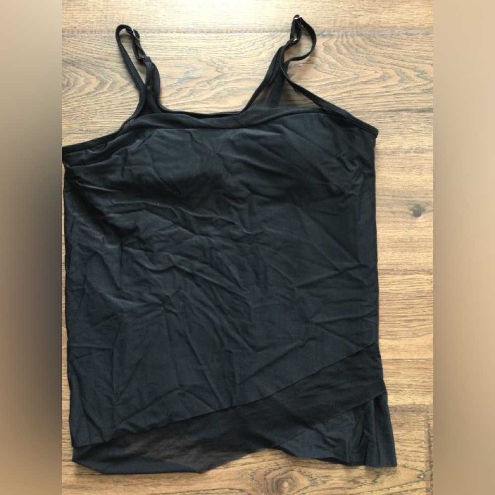 XXL Black Tankini Top - Worn Once